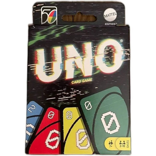 UNO 2000's Classic Card Game for Family Night, Travel Game & Gift for Kids for 2-10 Players